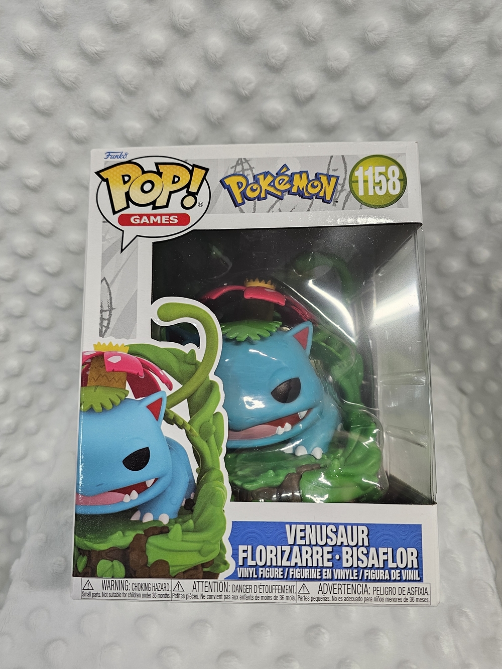 Funko Pop! Games Pokémon #1158 Venusaur Blue Vinyl Figure